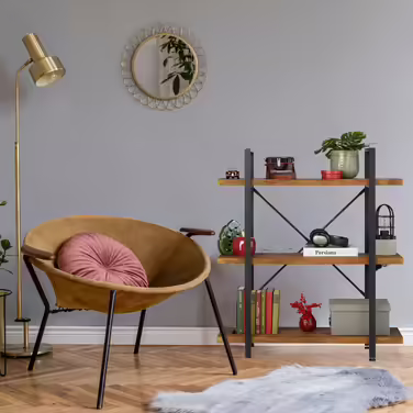 Relaxdays Industrial Regal mit 3 Ebenen