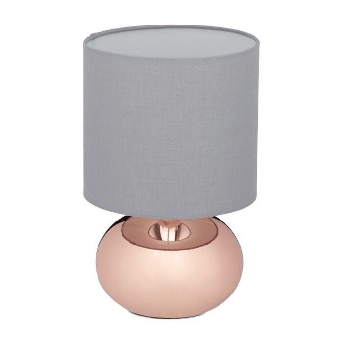 Relaxdays Nachttischlampe Touch