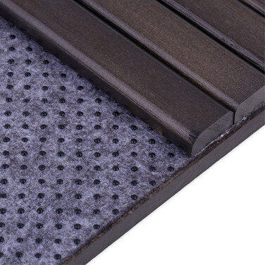 Relaxdays Sofatablett Bambus dunkelbraun