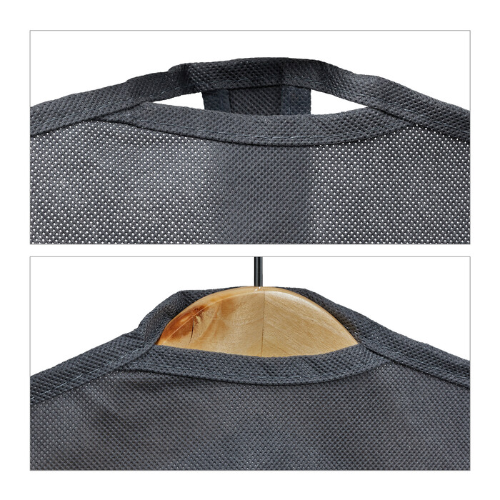 Relaxdays Kleidersack 6er Set 135 x 60 cm
