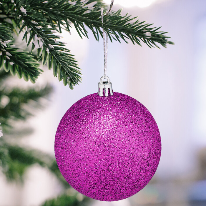 Relaxdays Weihnachtskugeln im 110er Set