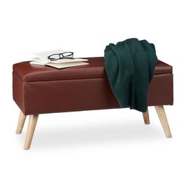 Relaxdays Sitzbank mit Stauraum