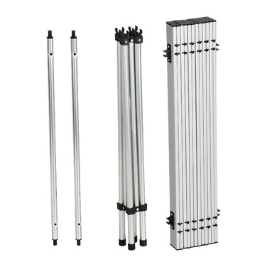 Relaxdays Klapptisch Aluminium