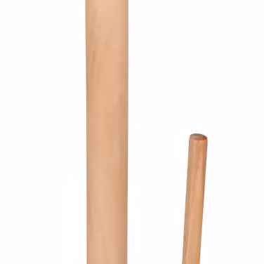 Relaxdays Eckiger Küchenrollenhalter aus Holz
