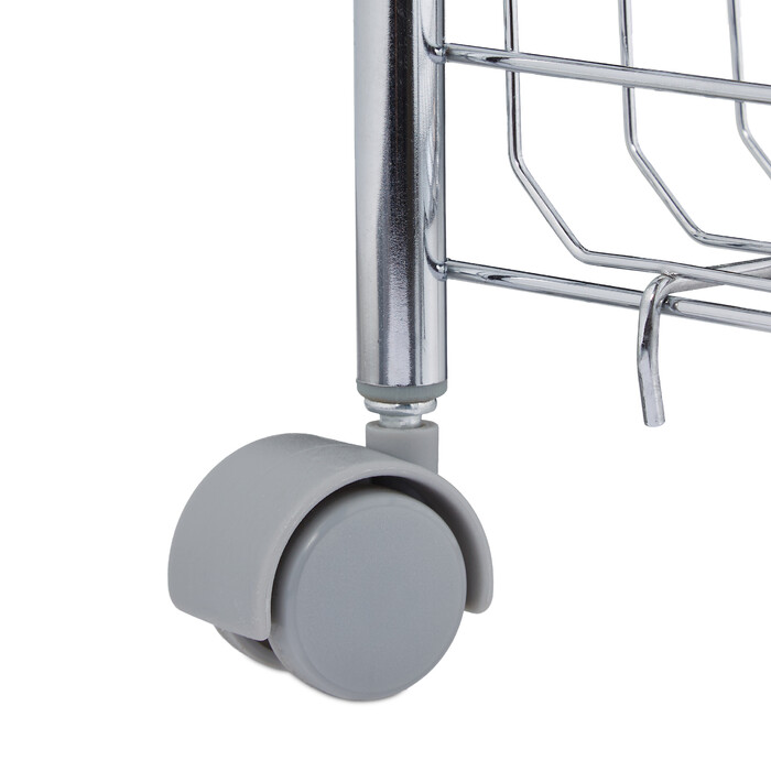 Relaxdays Rollregal aus Metall