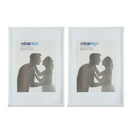 Relaxdays Bilderrahmen 2er Set 20x30 cm