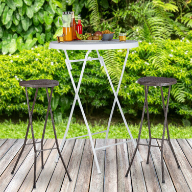 Relaxdays Barhocker klappbar BASTIAN
