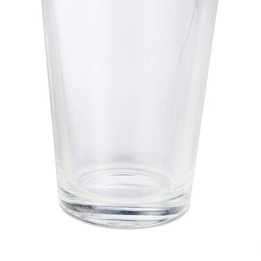 Relaxdays 18er Set Trinkgläser, dickwandige Wassergläser, schlichtes Design, spülmaschinenfest, 500 ml, transparent