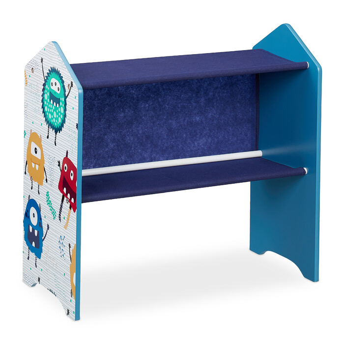 Relaxdays Kinderregal mit Boxen Monster