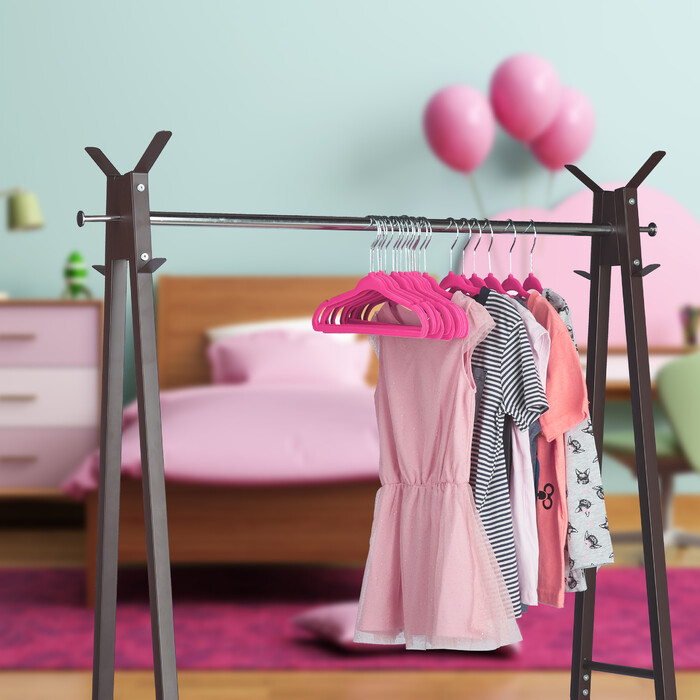 Relaxdays Kleiderbügel Kinder 20er Set