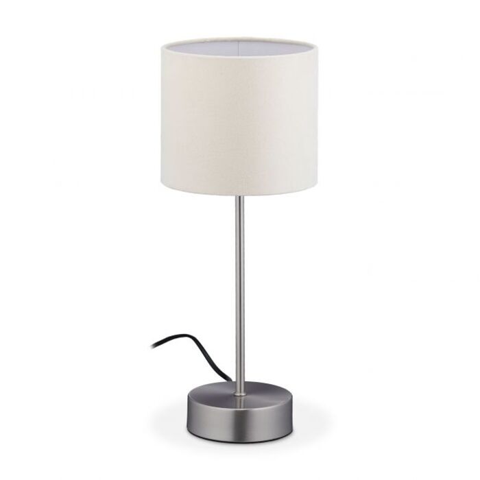 Relaxdays Nachttischlampe Touch Funktion