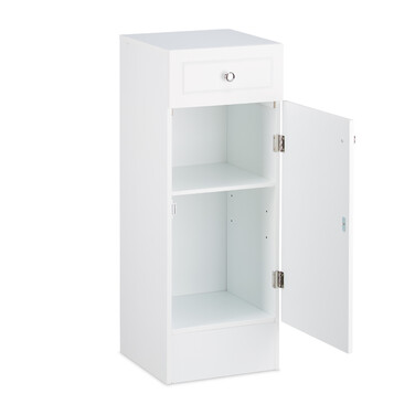 Relaxdays Weißer Badschrank