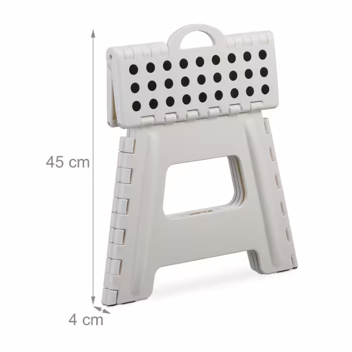 Relaxdays Klapphocker faltbar L