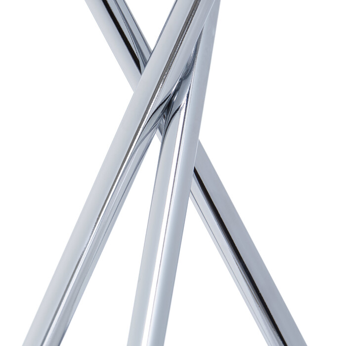 Relaxdays Dreibein Lampe grau