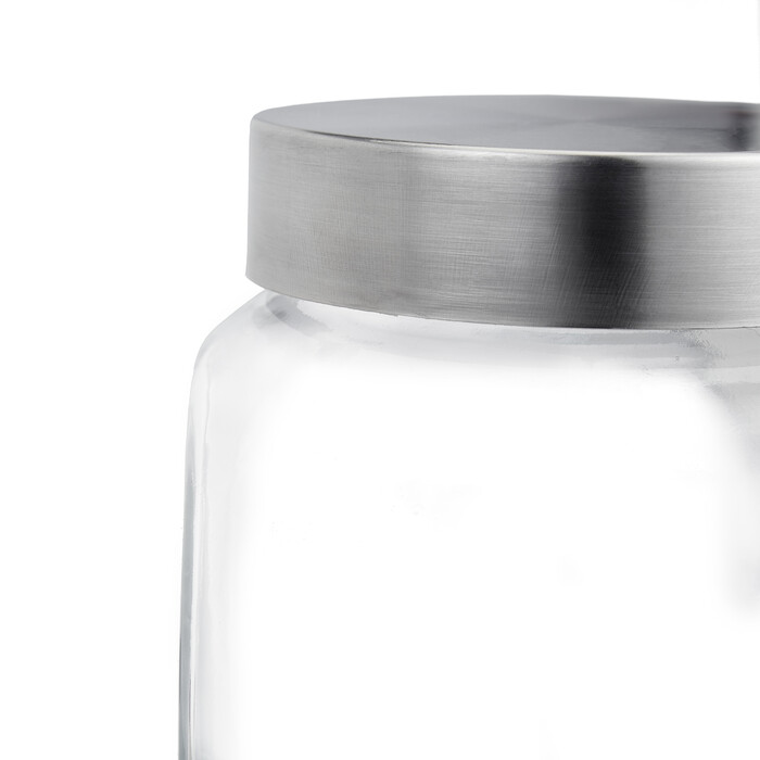 Relaxdays Bonbongläser 4er Set 1,5 L