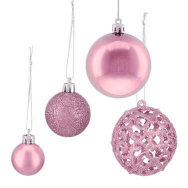 Relaxdays Weihnachtskugeln im 150er Set