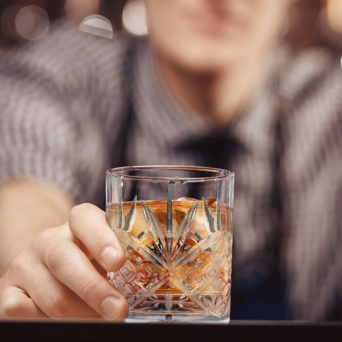 Relaxdays 4er Set Whisky Gläser