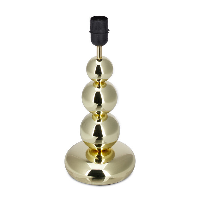 Relaxdays Tischlampe Gold