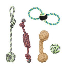 Relaxdays Hundespielzeug Set 5-teilig