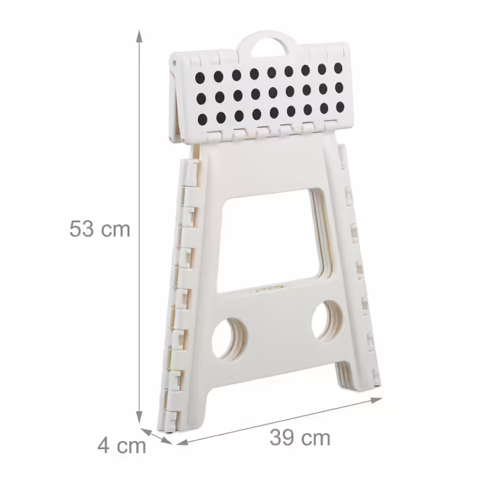 Relaxdays Klapphocker faltbar XL