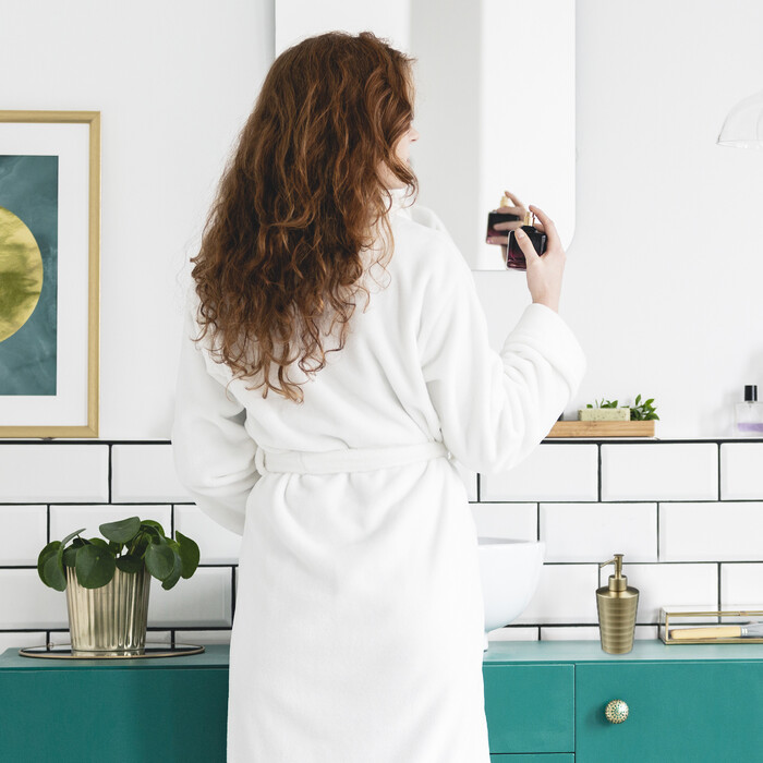 Relaxdays Goldenes Badezimmer Set 4-tlg. matt