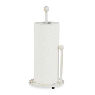 Relaxdays Küchenrollenhalter stehend Retro Design