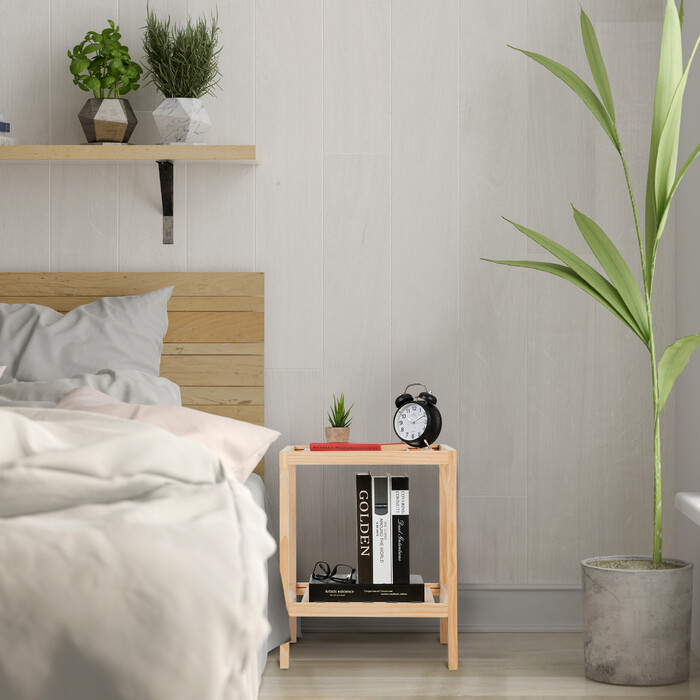 Relaxdays Beistelltisch aus Holz
