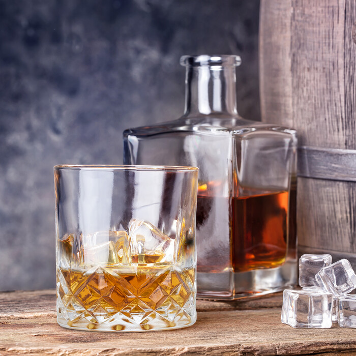 Relaxdays Whisky Gläser 4er Set