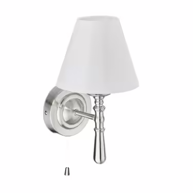 Relaxdays Wandlampe mit Schirm