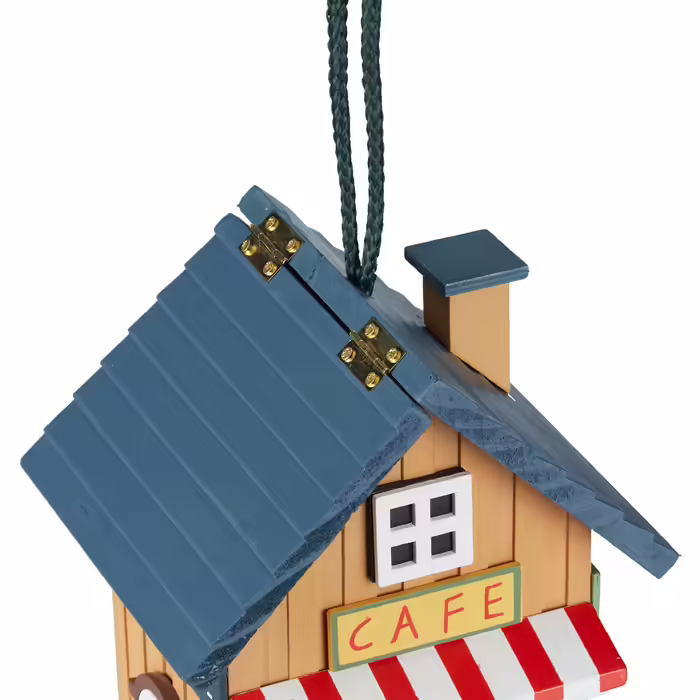 Relaxdays Vogelfutterhaus zum Aufhängen