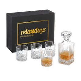 Relaxdays 5-tlg. Whisky Set