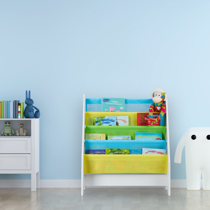 Relaxdays Kinder Bücherregal