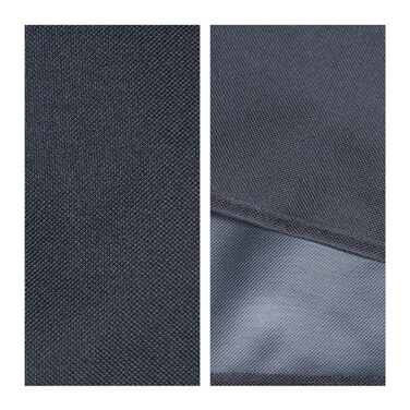 Relaxdays Schwarze Terrassenofen Abdeckung 110 cm