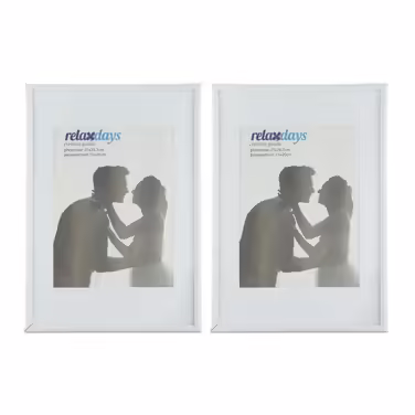 Relaxdays Bilderrahmen 2er Set 20x30 cm