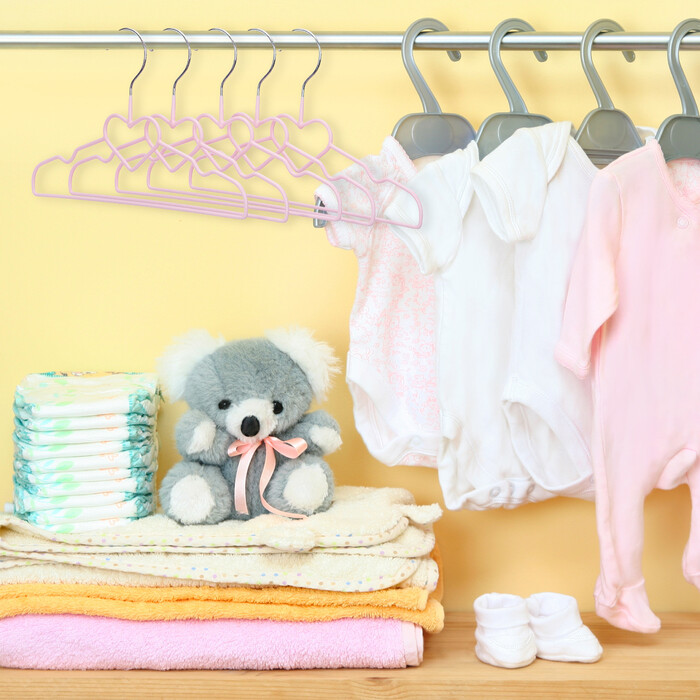 Relaxdays Kinderkleiderbügel 10er Set