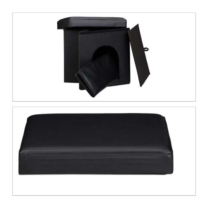 Relaxdays Hundebox Sitzhocker