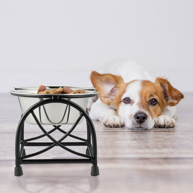 Relaxdays Futterstation für Hunde