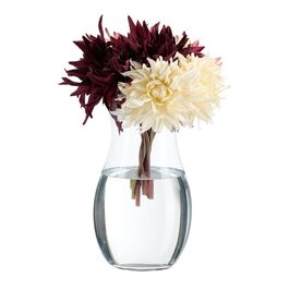 Relaxdays Blumenvase aus Glas