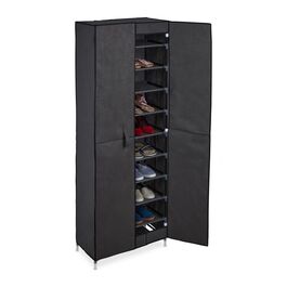 Relaxdays Schuhschrank Stoff 30 Paar Schuhe