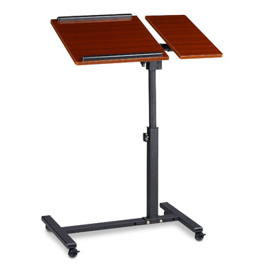 Relaxdays Laptoptisch mit verstellbarem Mauspad