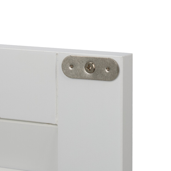 Relaxdays Weißer Badschrank