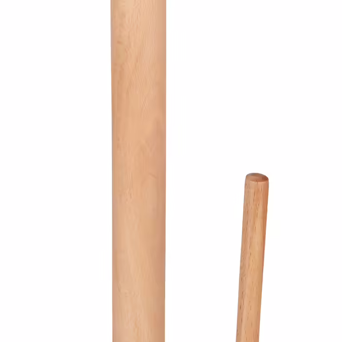 Relaxdays Eckiger Küchenrollenhalter aus Holz
