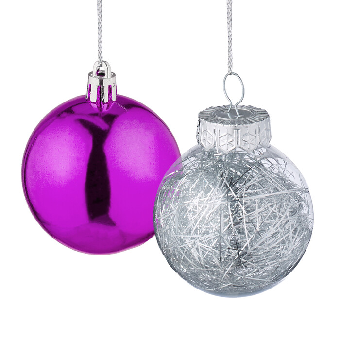Relaxdays Weihnachtskugeln im 101er Set