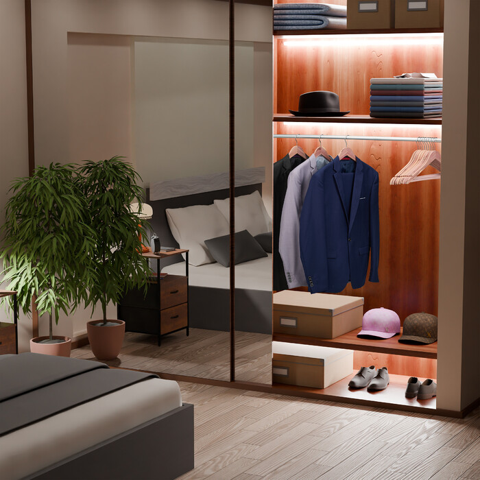 Relaxdays Kleiderbügel Zedernholz 12er Set
