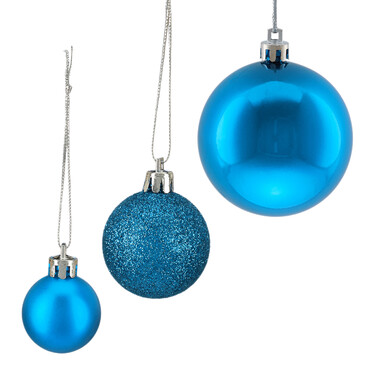 Relaxdays Weihnachtskugeln 100er Set