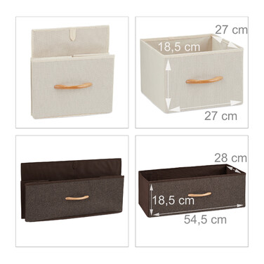 Relaxdays Schubladenschrank vers. Designs