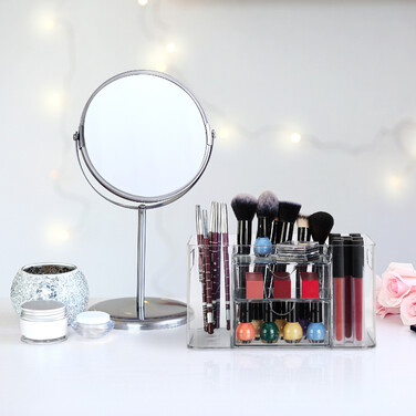 Relaxdays Kosmetik Organizer mit Schubladen