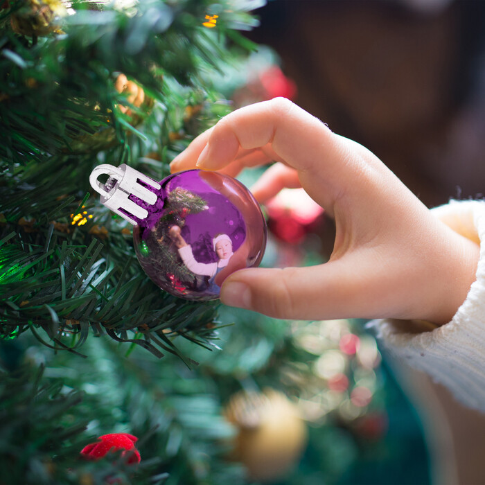Relaxdays Weihnachtskugeln im 96er Set