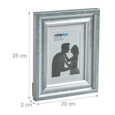 Relaxdays Bilderrahmen 13x18 cm 2er Set