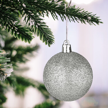 Relaxdays Weihnachtskugeln im 100er Set